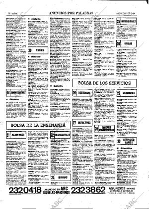 ABC MADRID 29-02-1984 página 78