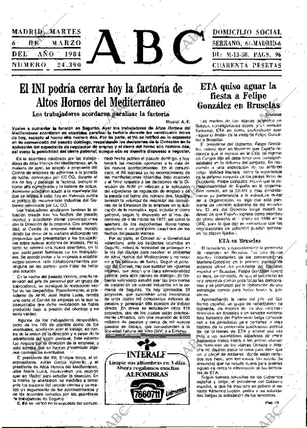 ABC MADRID 06-03-1984 página 13