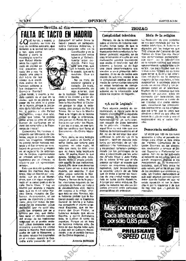 ABC MADRID 06-03-1984 página 16