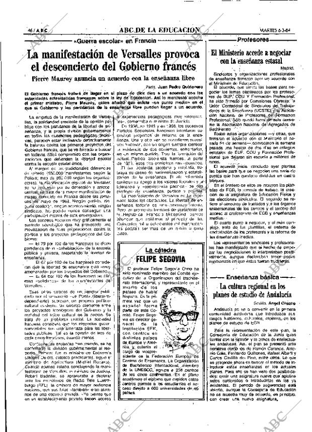 ABC MADRID 06-03-1984 página 46