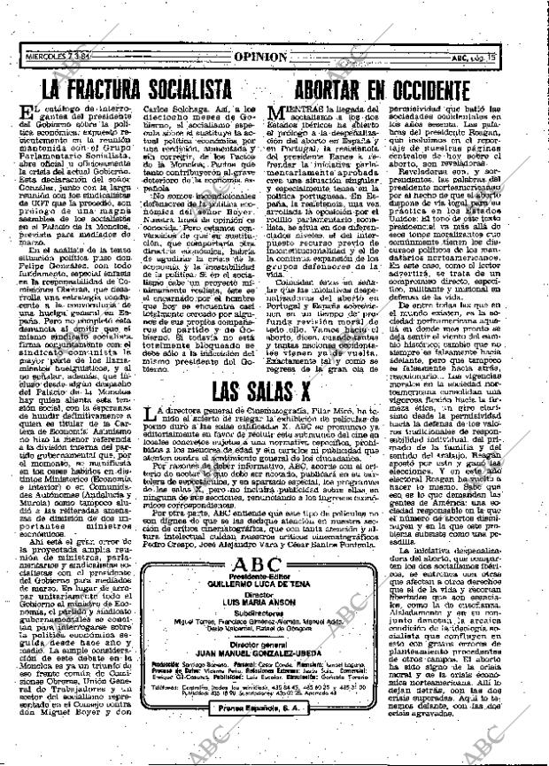 ABC MADRID 07-03-1984 página 15