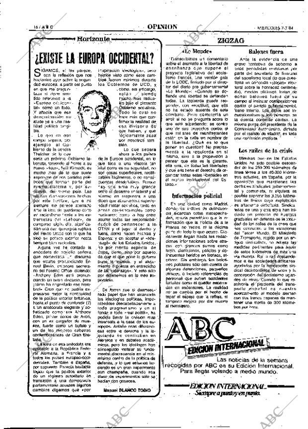 ABC MADRID 07-03-1984 página 16