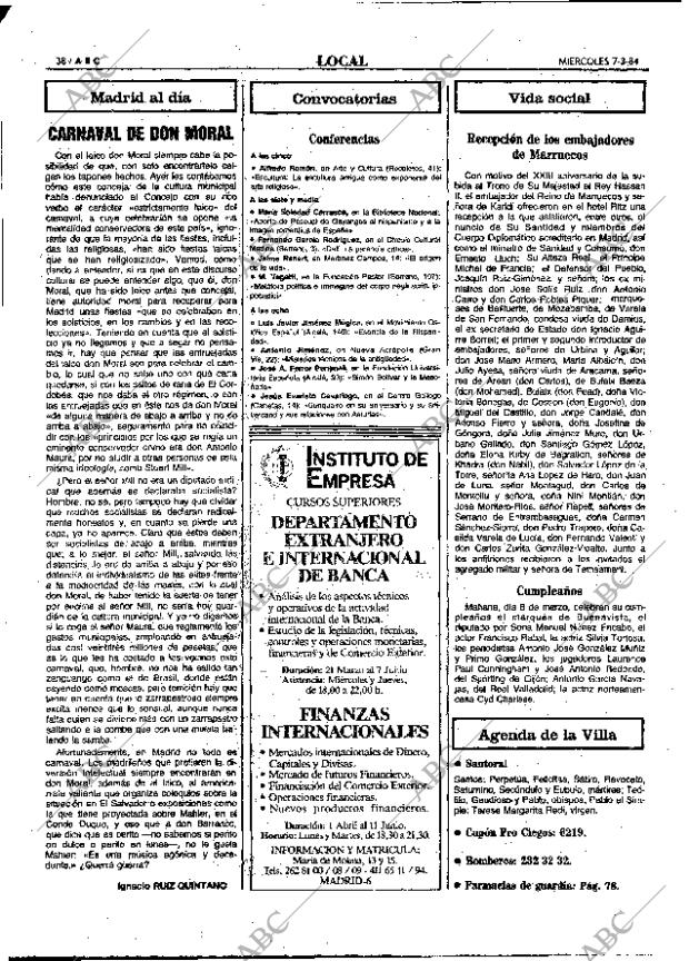 ABC MADRID 07-03-1984 página 38