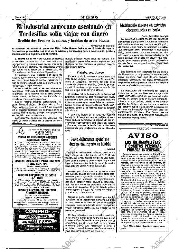 ABC MADRID 07-03-1984 página 50
