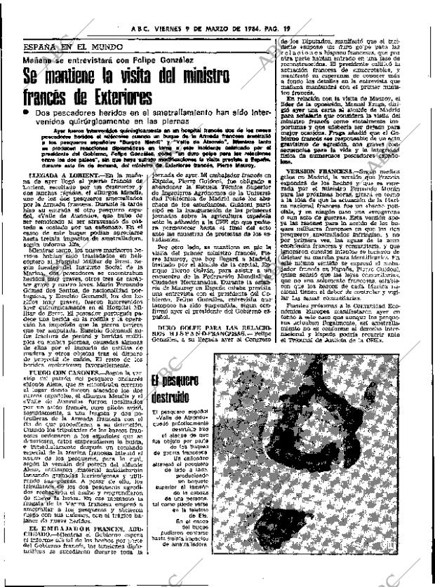 ABC SEVILLA 09-03-1984 página 19