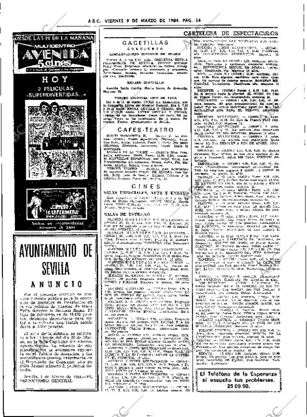ABC SEVILLA 09-03-1984 página 54
