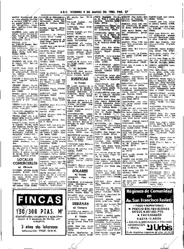 ABC SEVILLA 09-03-1984 página 57