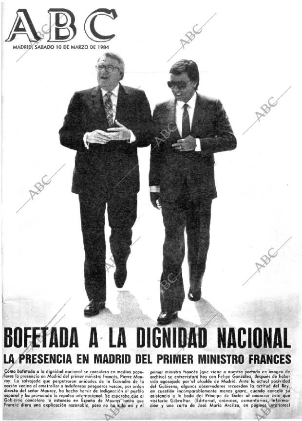 ABC MADRID 10-03-1984 página 1