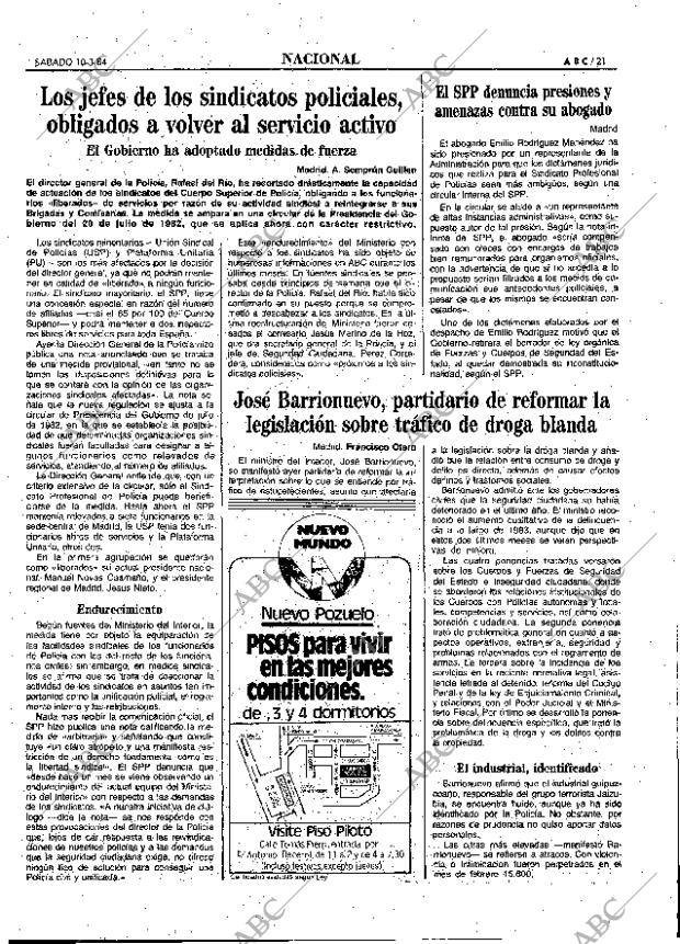 ABC MADRID 10-03-1984 página 21