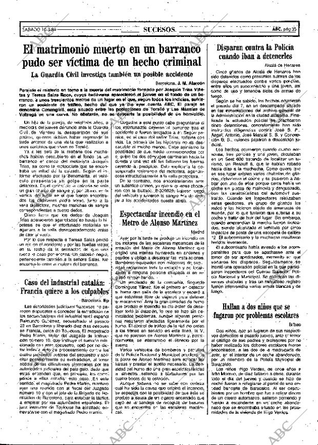 ABC MADRID 10-03-1984 página 35