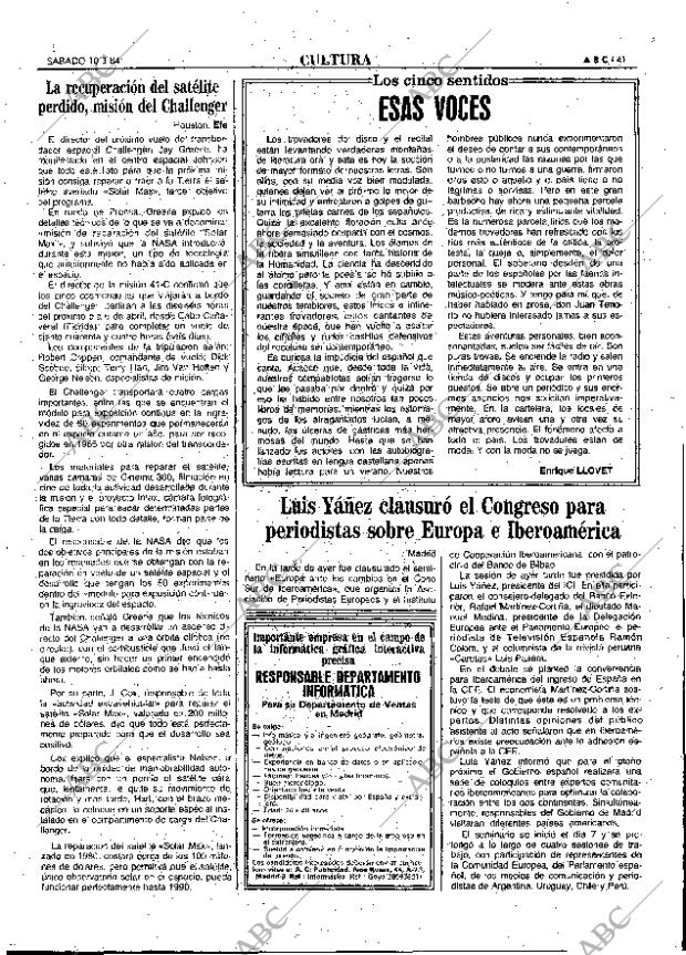 ABC MADRID 10-03-1984 página 41