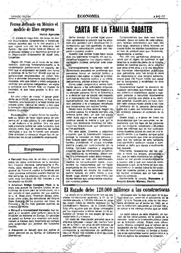 ABC MADRID 10-03-1984 página 57