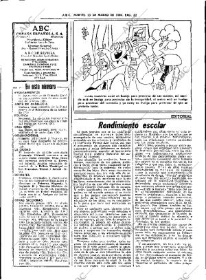 ABC SEVILLA 13-03-1984 página 22