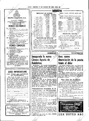 ABC SEVILLA 13-03-1984 página 36