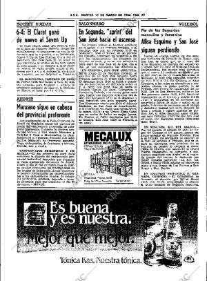 ABC SEVILLA 13-03-1984 página 77