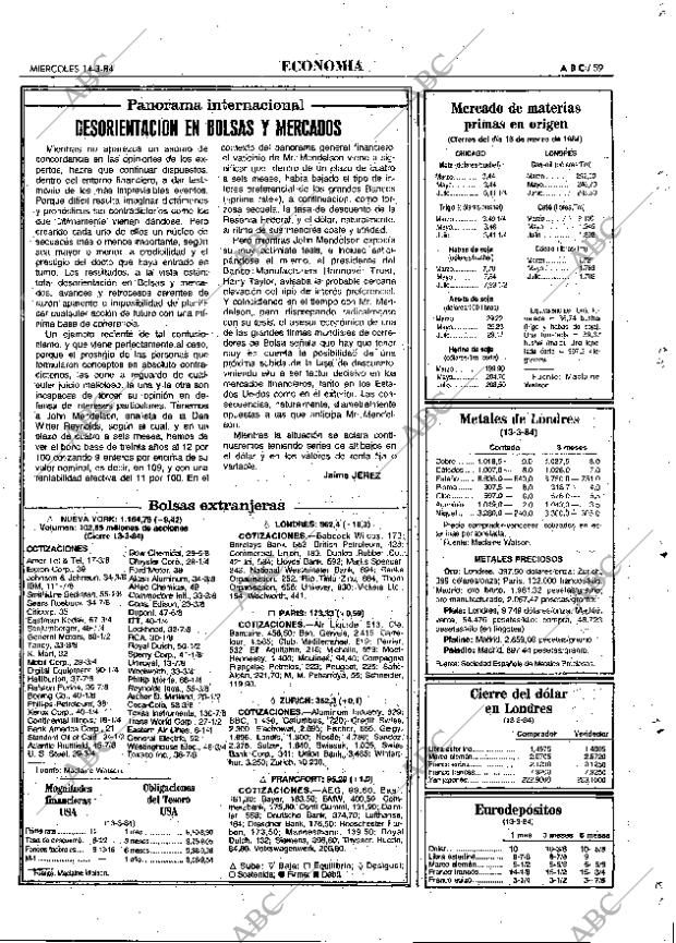 ABC MADRID 14-03-1984 página 59