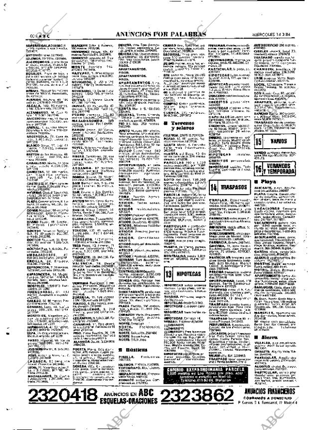 ABC MADRID 14-03-1984 página 80
