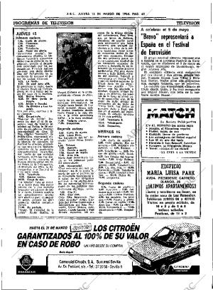 ABC SEVILLA 15-03-1984 página 61