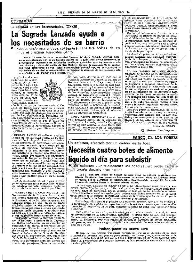 ABC SEVILLA 16-03-1984 página 36