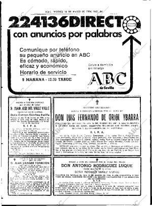 ABC SEVILLA 16-03-1984 página 64