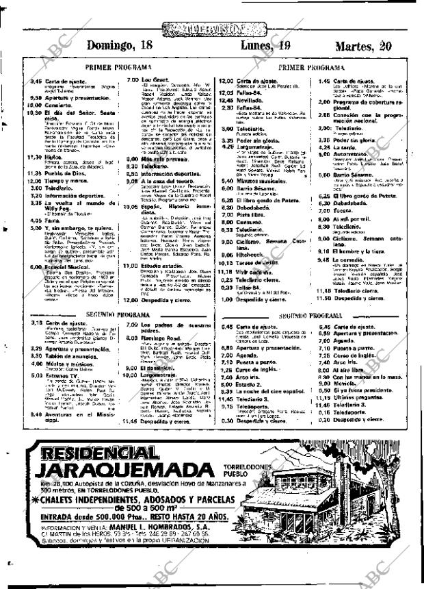 ABC MADRID 18-03-1984 página 102