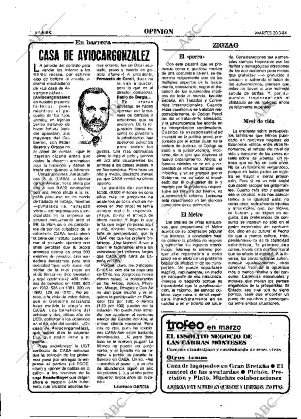 ABC MADRID 20-03-1984 página 16