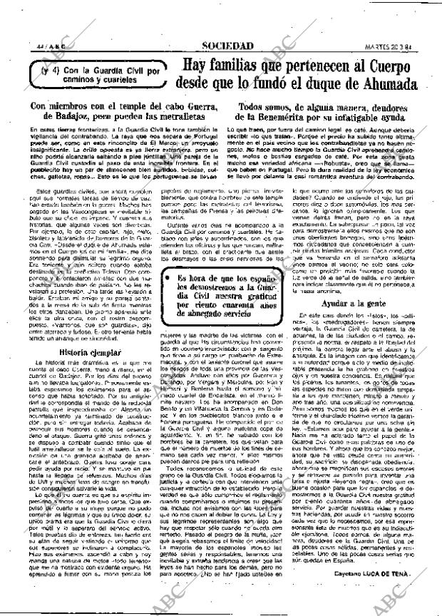 ABC MADRID 20-03-1984 página 44