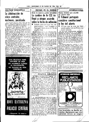 ABC SEVILLA 21-03-1984 página 18
