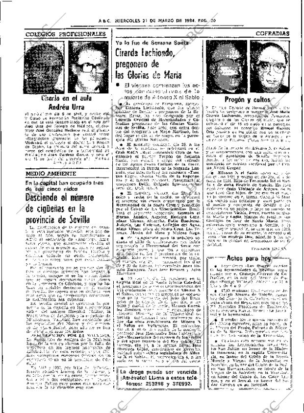 ABC SEVILLA 21-03-1984 página 30