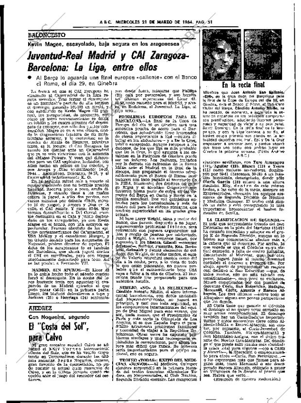 ABC SEVILLA 21-03-1984 página 51