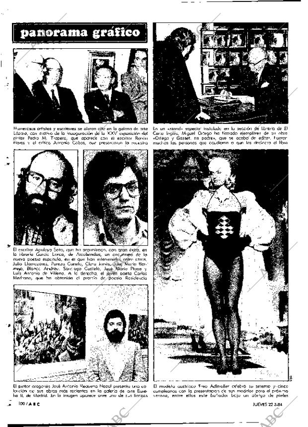 ABC MADRID 22-03-1984 página 100