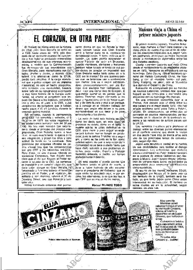 ABC MADRID 22-03-1984 página 34