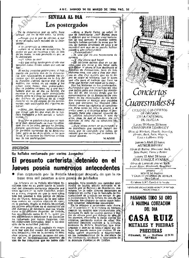 ABC SEVILLA 24-03-1984 página 35