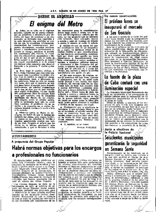 ABC SEVILLA 24-03-1984 página 37