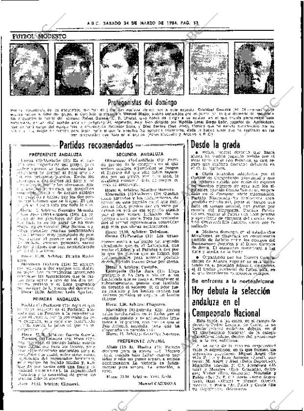 ABC SEVILLA 24-03-1984 página 52