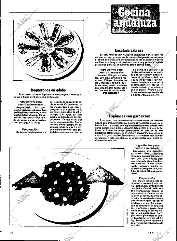 ABC SEVILLA 24-03-1984 página 76