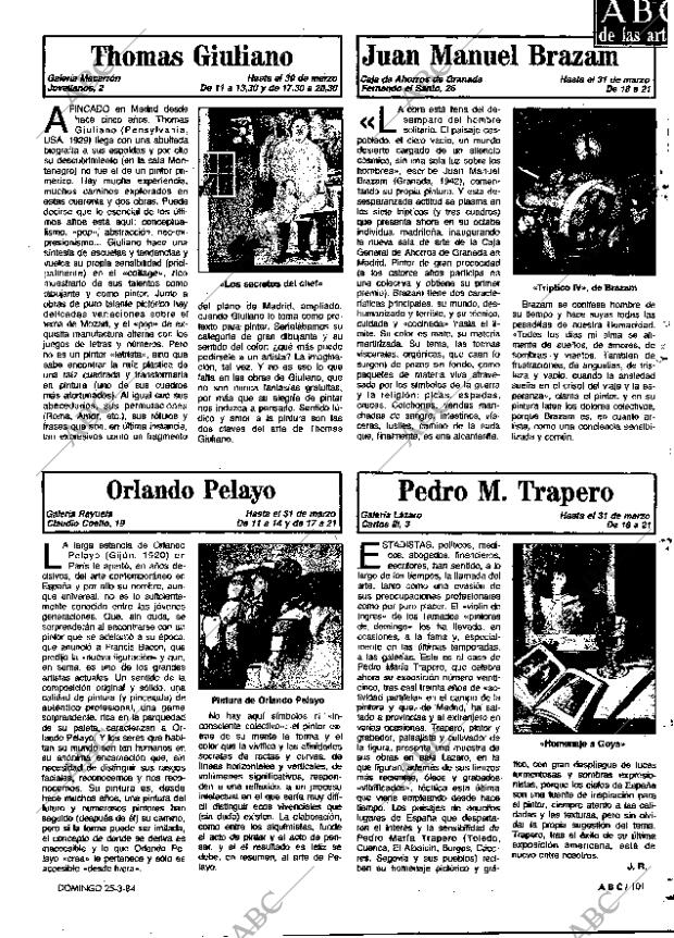 ABC MADRID 25-03-1984 página 101