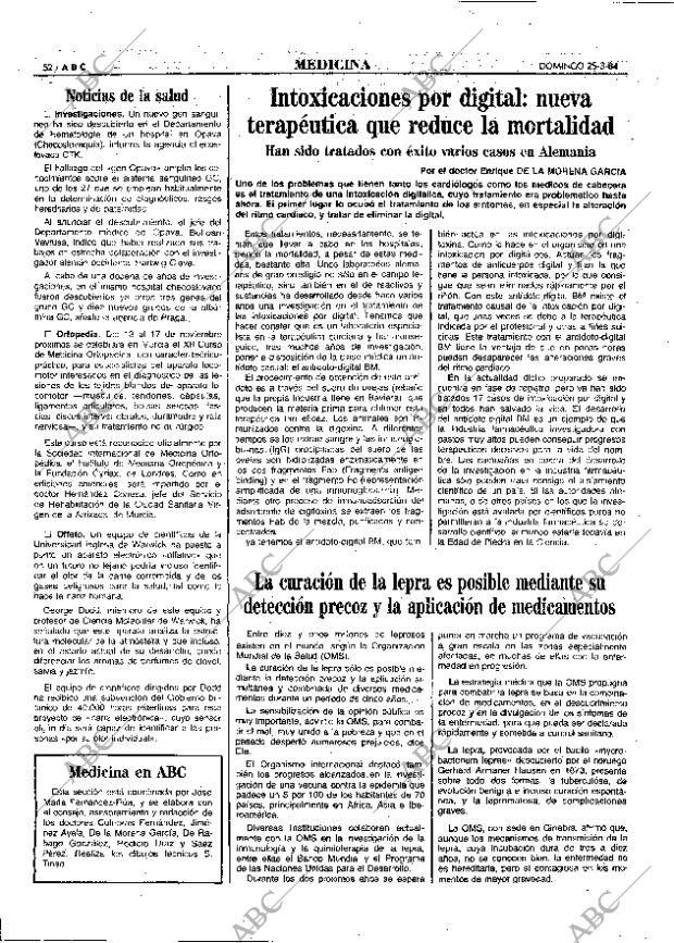 ABC MADRID 25-03-1984 página 52