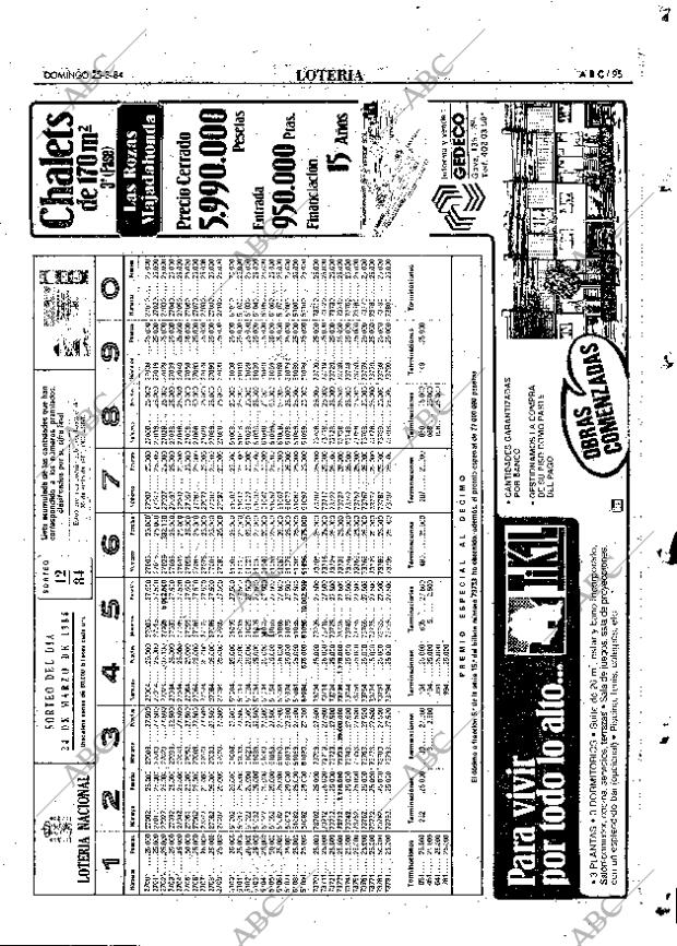 ABC MADRID 25-03-1984 página 95