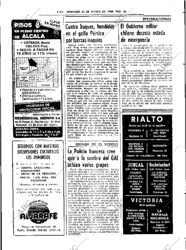 ABC SEVILLA 25-03-1984 página 26