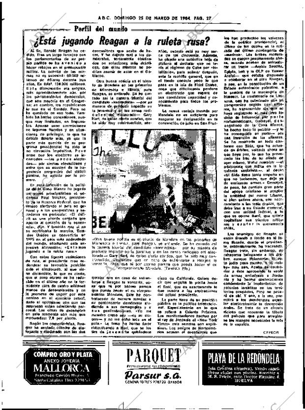 ABC SEVILLA 25-03-1984 página 27