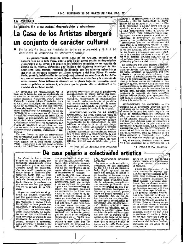 ABC SEVILLA 25-03-1984 página 37