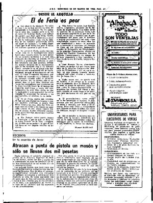 ABC SEVILLA 25-03-1984 página 41