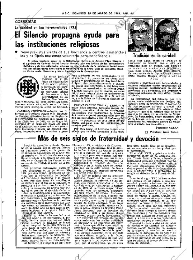 ABC SEVILLA 25-03-1984 página 45