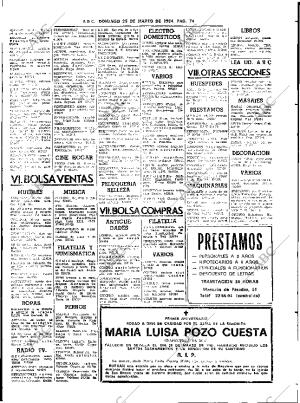 ABC SEVILLA 25-03-1984 página 74