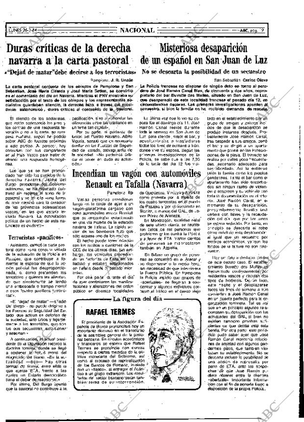 ABC MADRID 26-03-1984 página 19