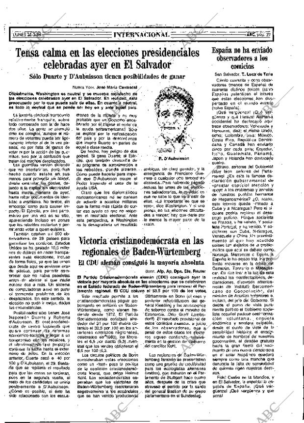 ABC MADRID 26-03-1984 página 27