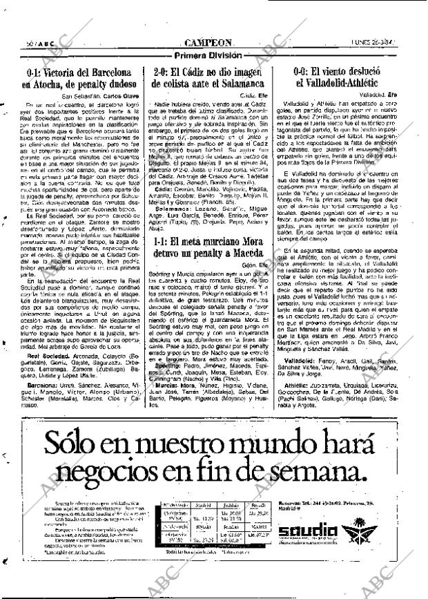 ABC MADRID 26-03-1984 página 50