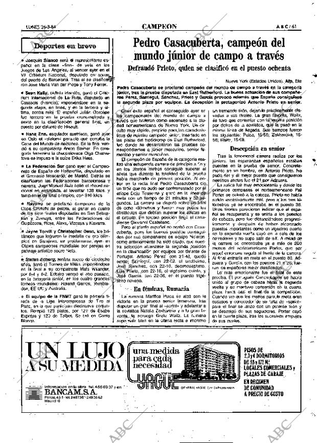 ABC MADRID 26-03-1984 página 61