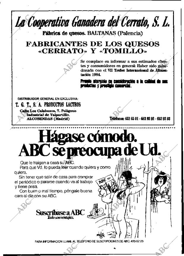 ABC MADRID 26-03-1984 página 8